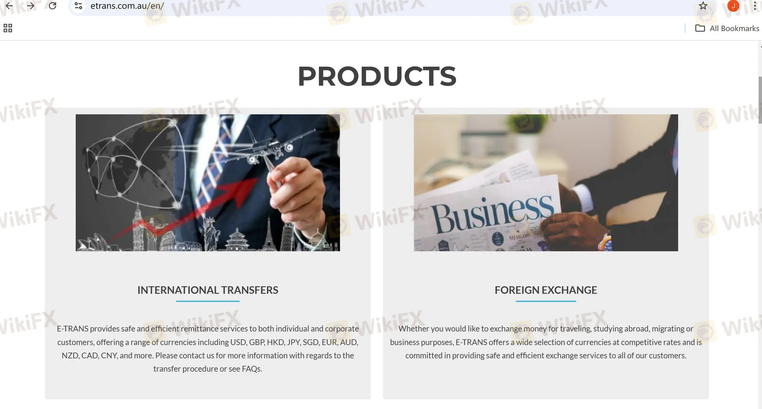 Products and Services