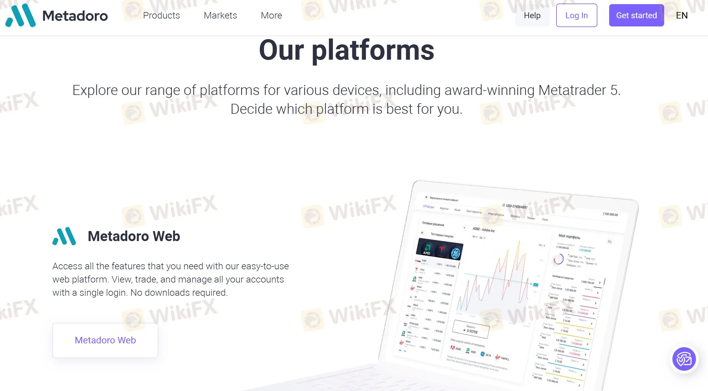 Metadoro Web