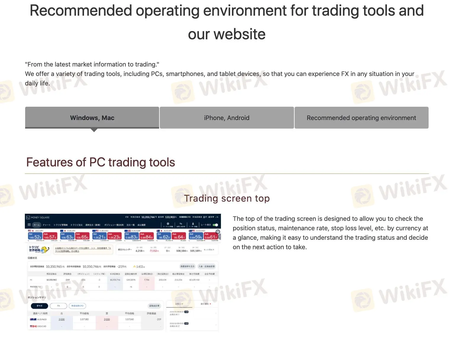 Proprietary platform
