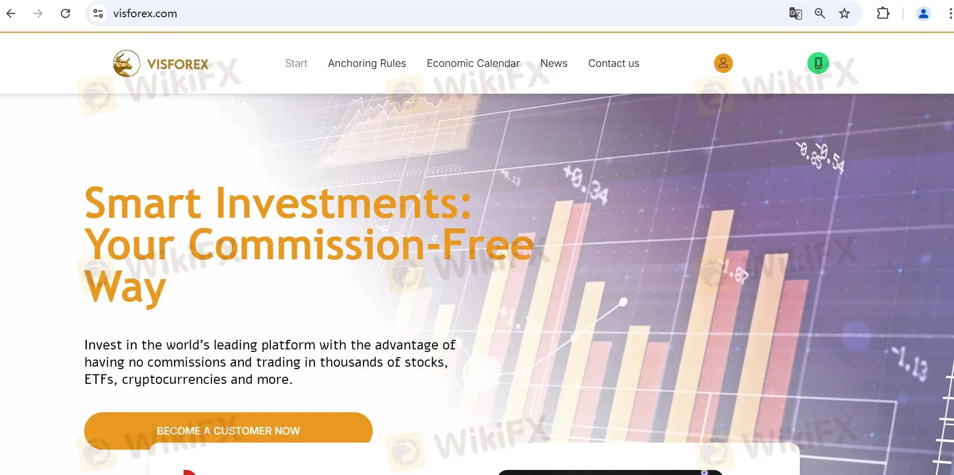 Visforex's homepage Visforex's homepage