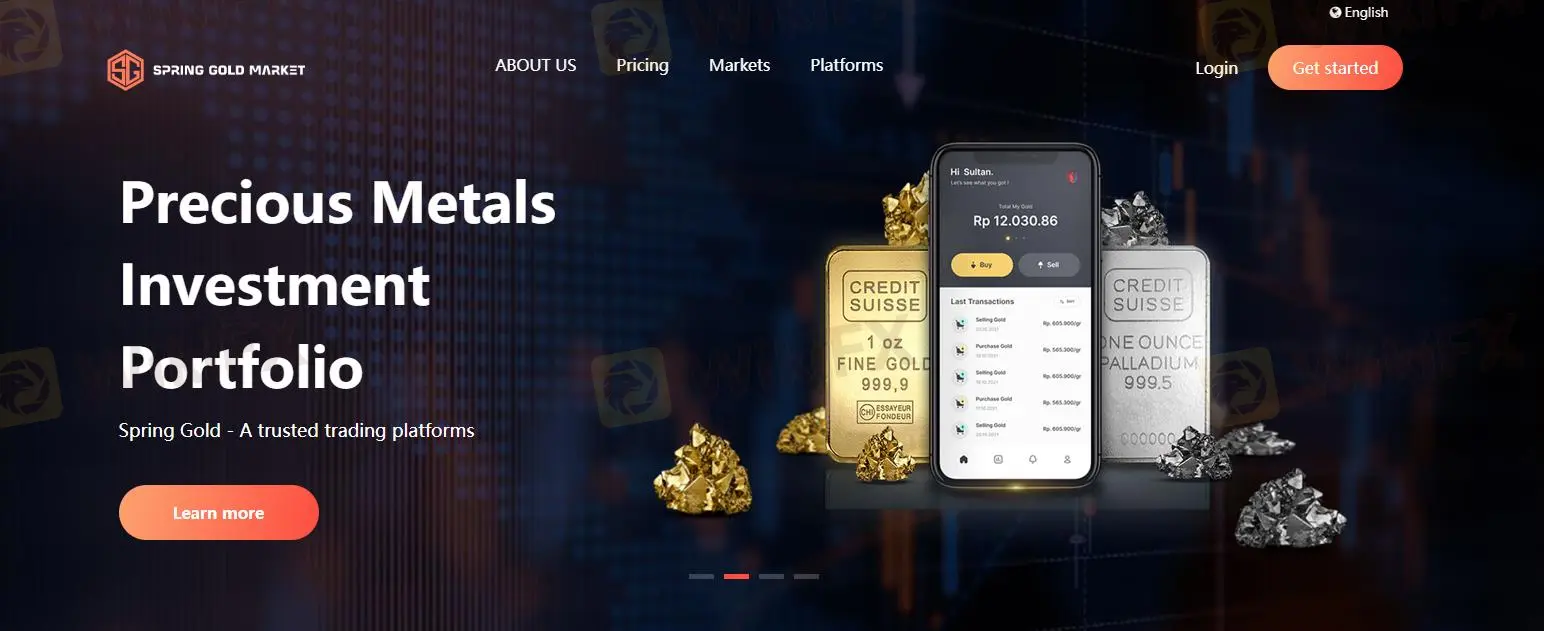 Spring Gold Market Informationen Spring Gold Market Informationen