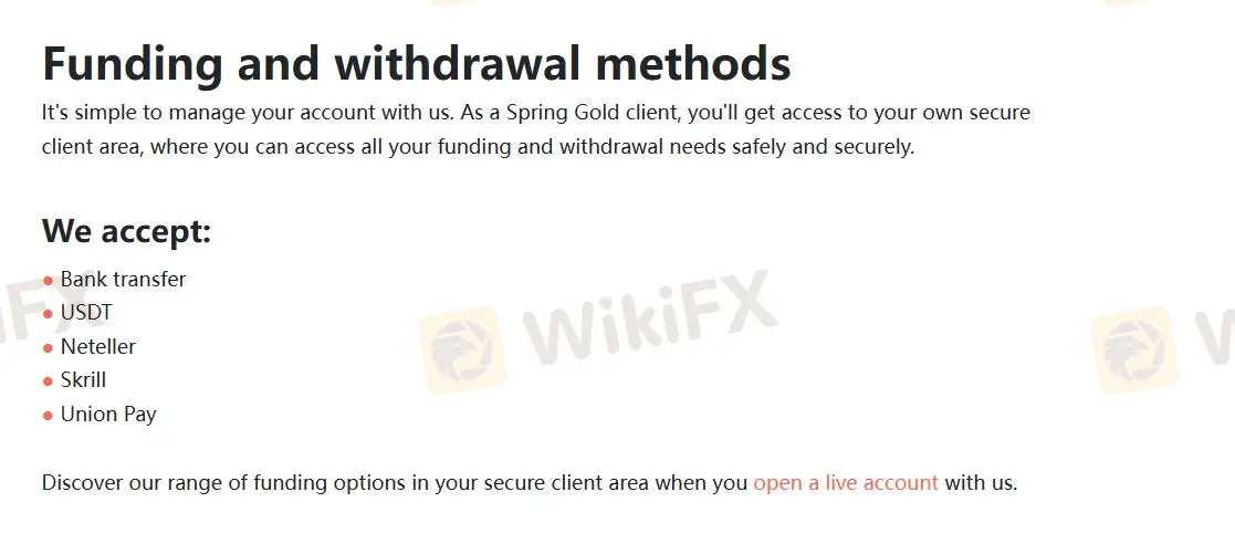 Einzahlung & Auszahlung Einzahlung & Auszahlung