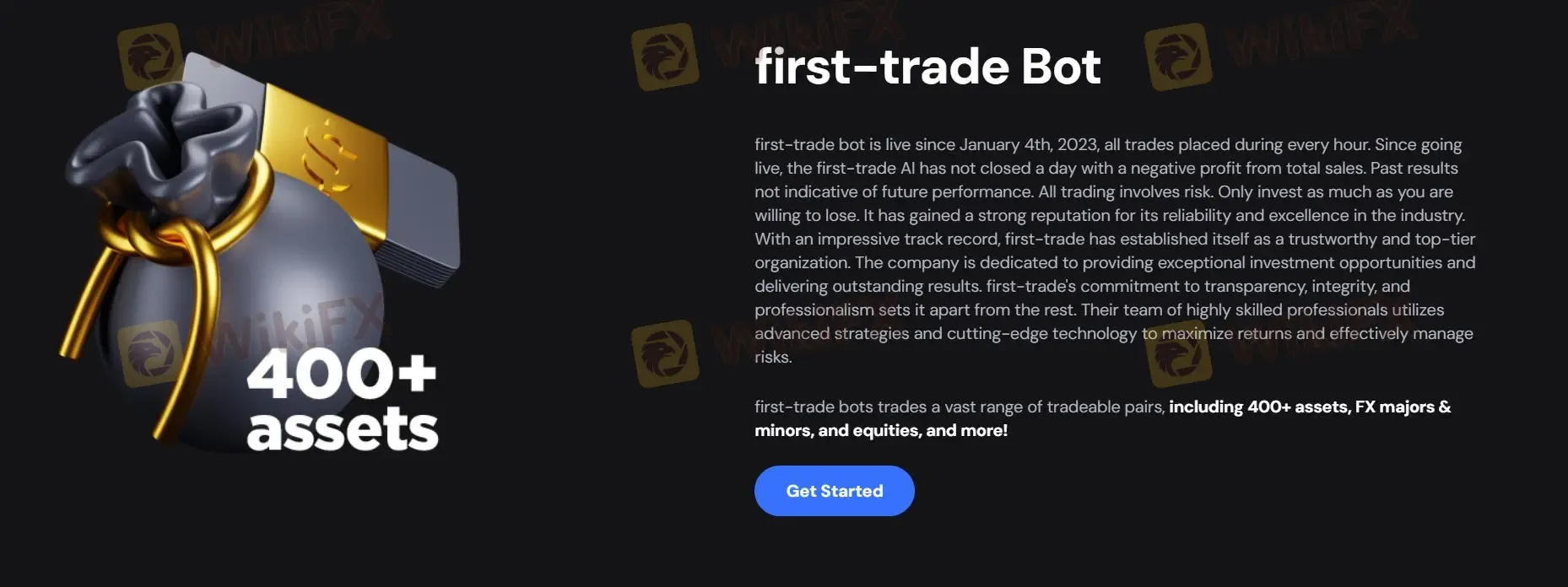 Que puis-je échanger sur First-Trade? Que puis-je échanger sur First-Trade?