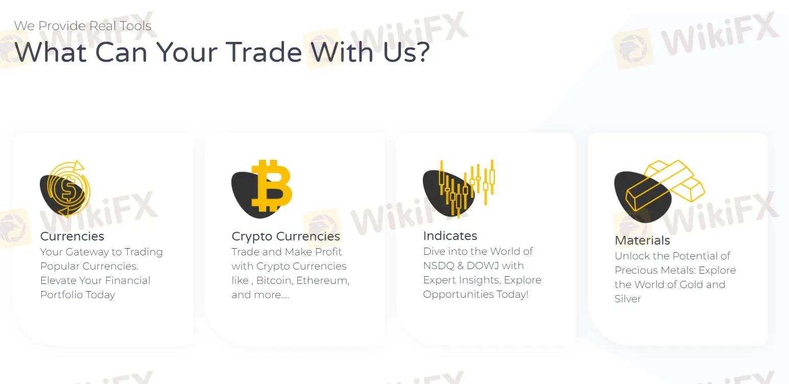 ما يمكنني التداول به على Mina Group Fx؟