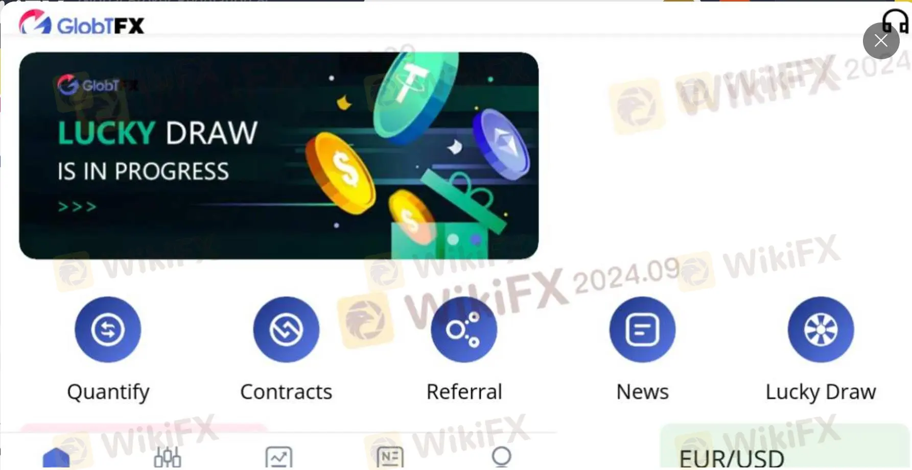 GlobTFX المعلومات