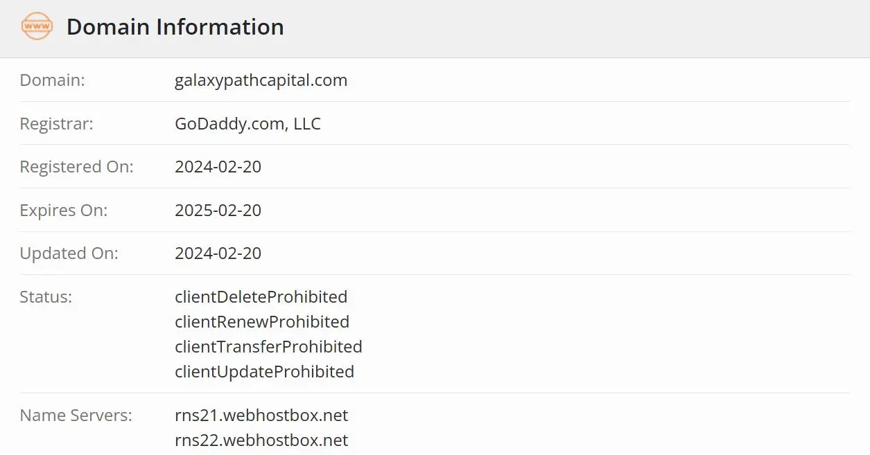 Is Galaxy Path Capital Legit?