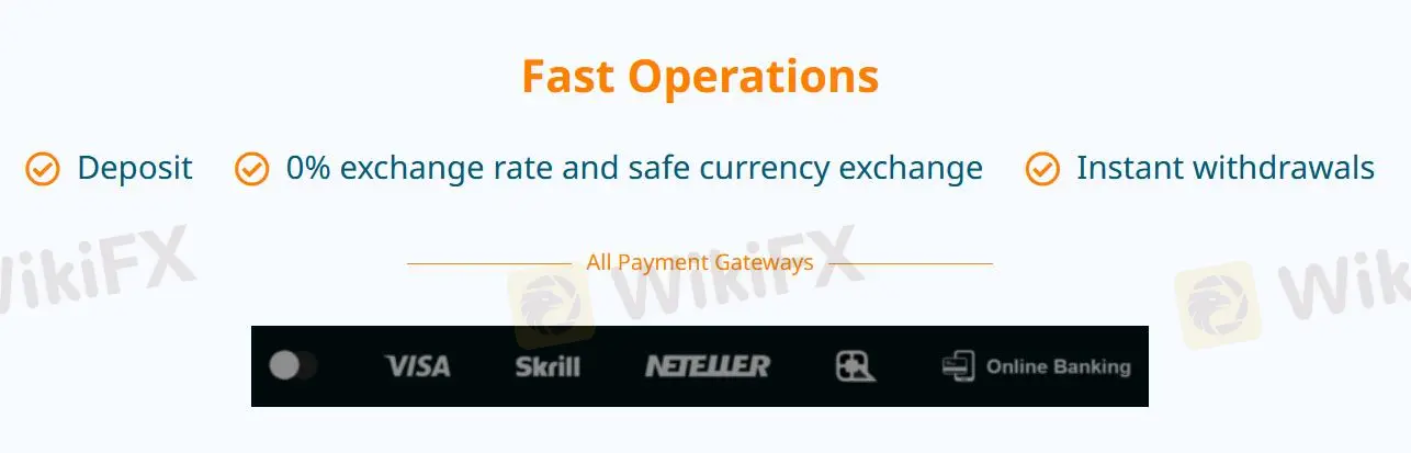 Payment options