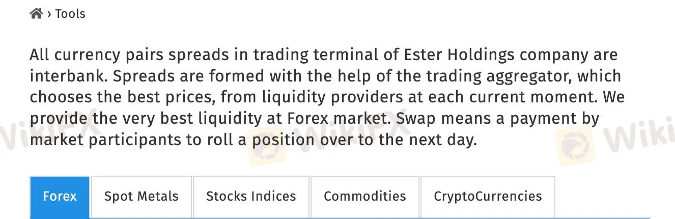 What Can I Trade on Ester?