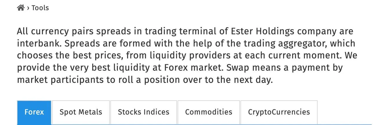 What Can I Trade on Ester? What Can I Trade on Ester?