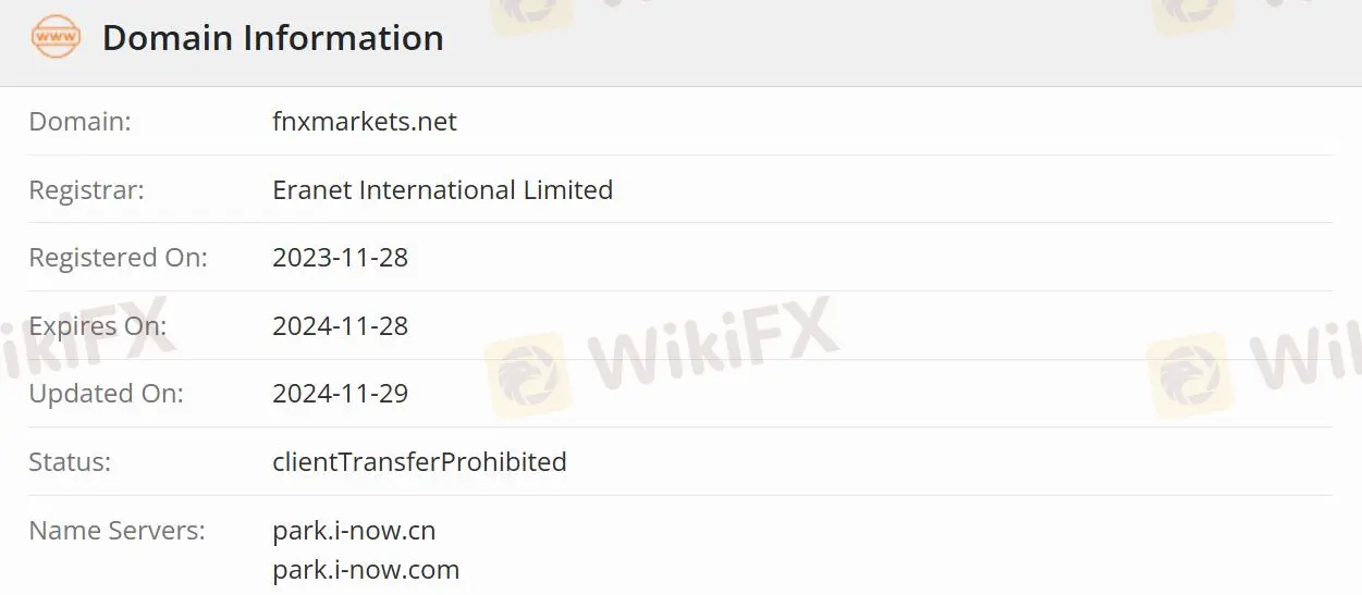 FNX Markets의 신뢰성 FNX Markets의 신뢰성