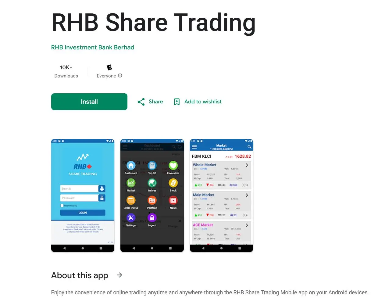 RHB Share Trading
