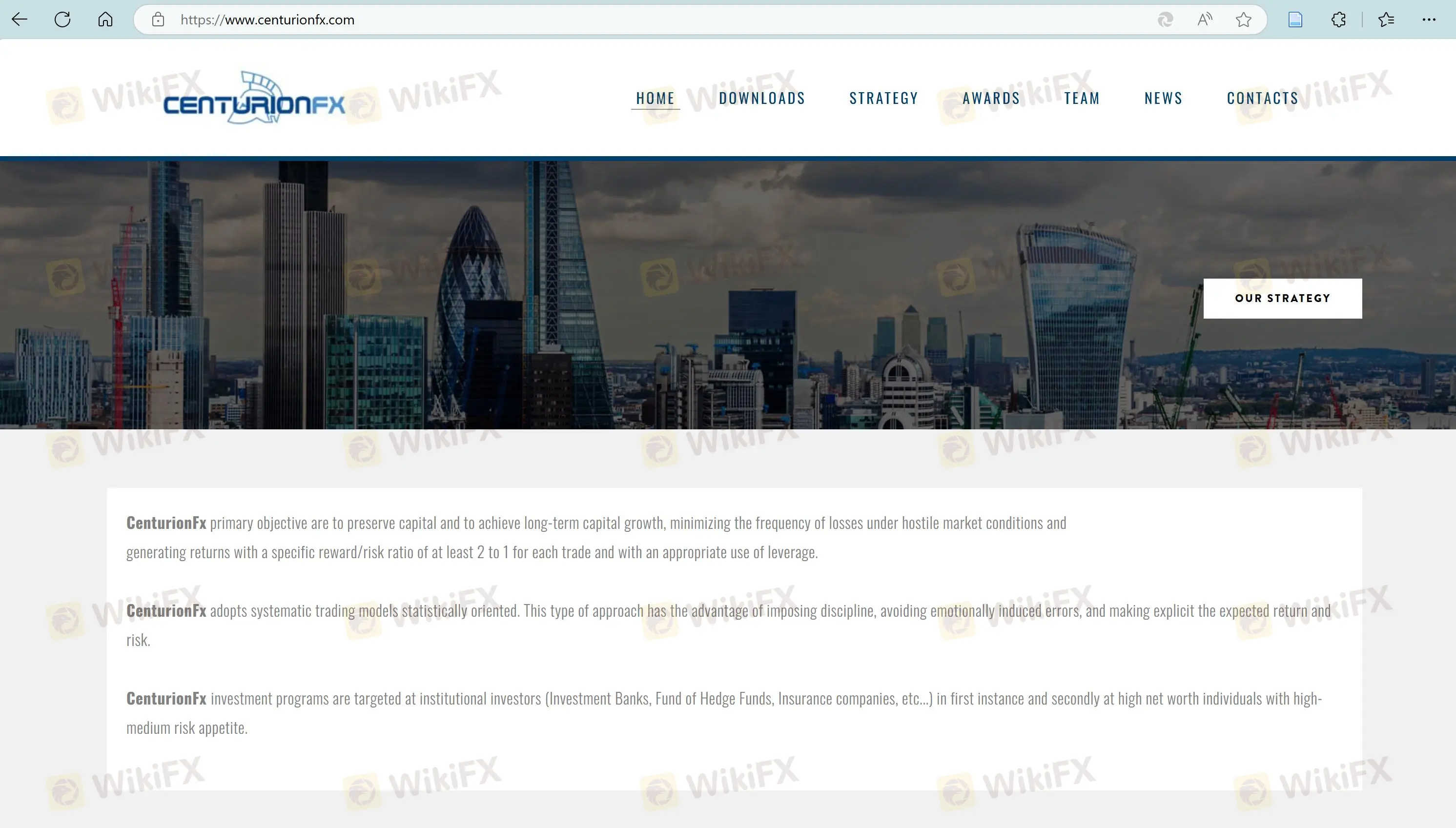 CenturionFX's homepage