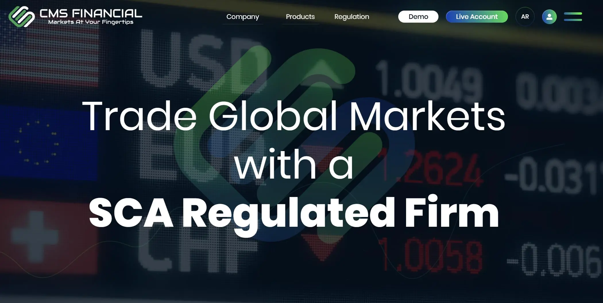 Informações sobre CMS Financial Informações sobre CMS Financial