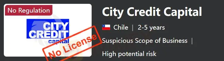 Is City Credit Capital Legit?