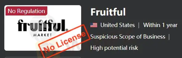 Fruitful是否合法？