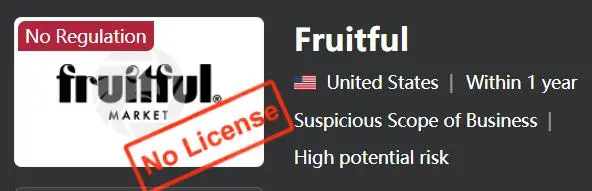 Fruitful是否合法？