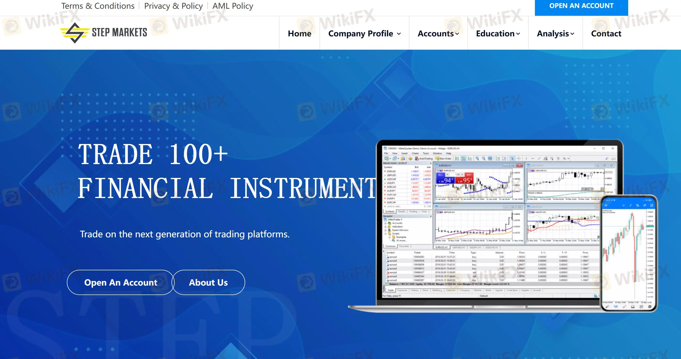 STEP MARKETS Impormasyon