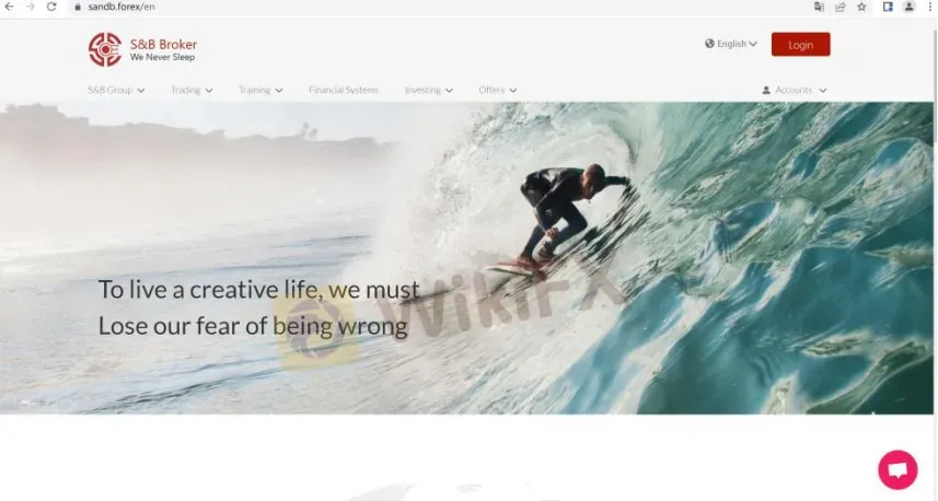 Trang chủ của S&B Group