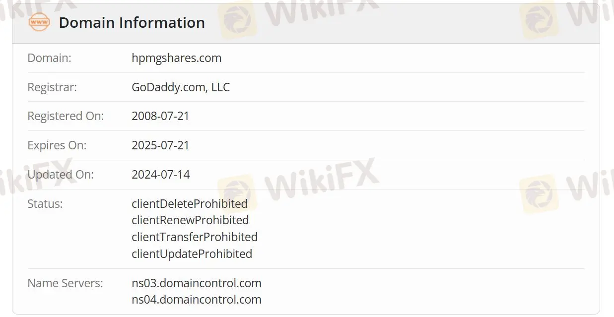 ข้อมูลโดเมน ข้อมูลโดเมน