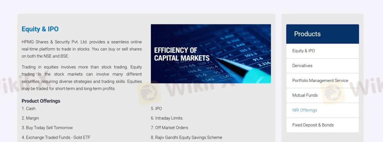 ผลิตภัณฑ์และบริการ ผลิตภัณฑ์และบริการ