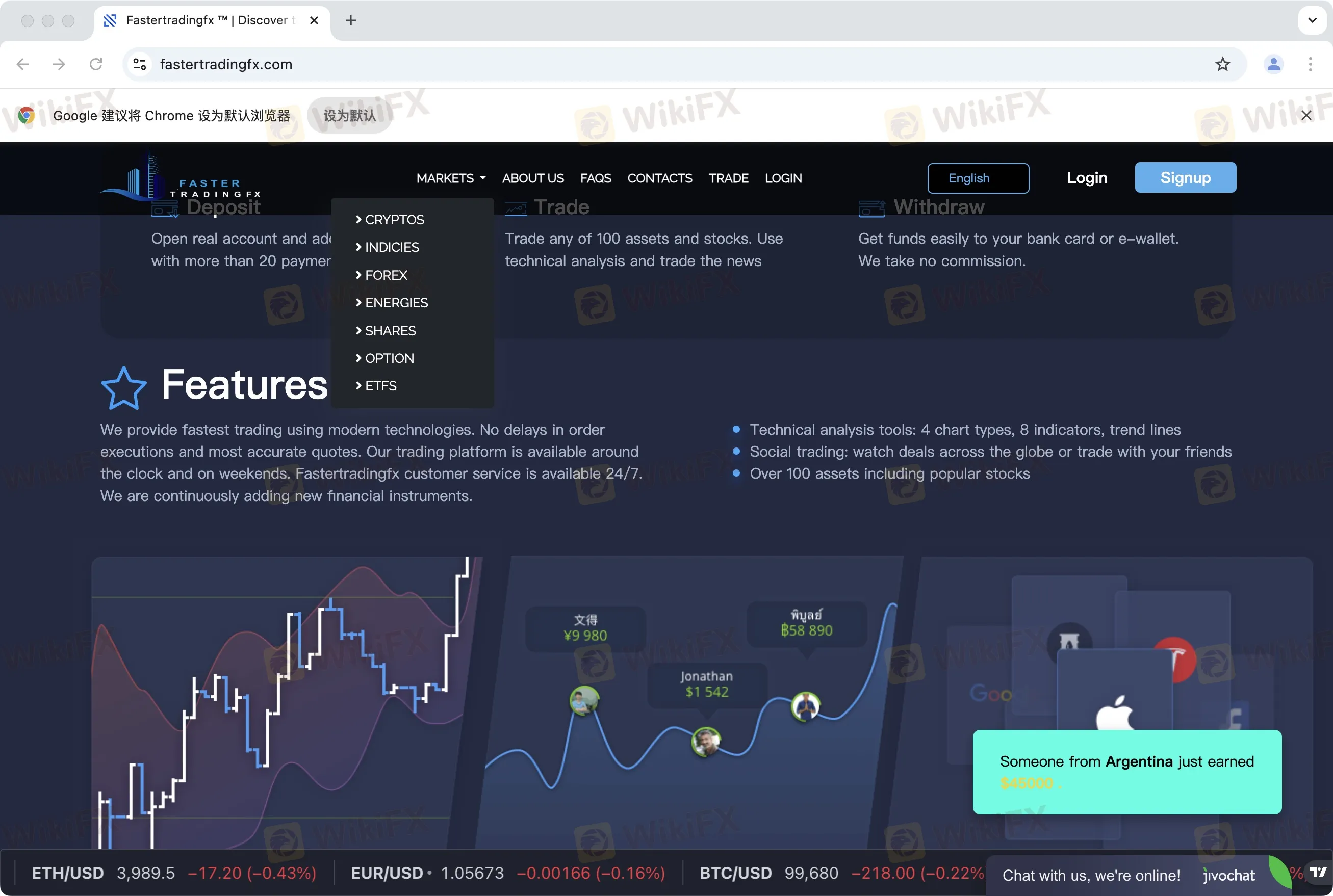 What Can I Trade on FASTERTRADINGFX? What Can I Trade on FASTERTRADINGFX?