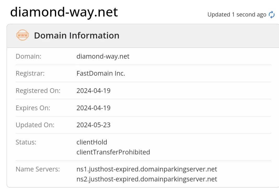 Domain information