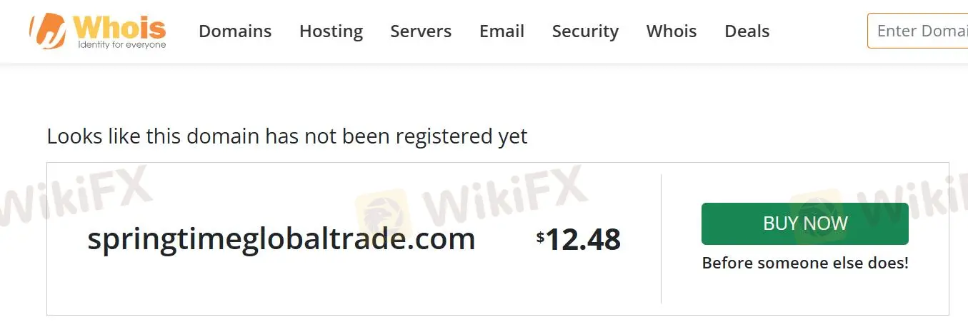 Springtime Global Trade是否合法？