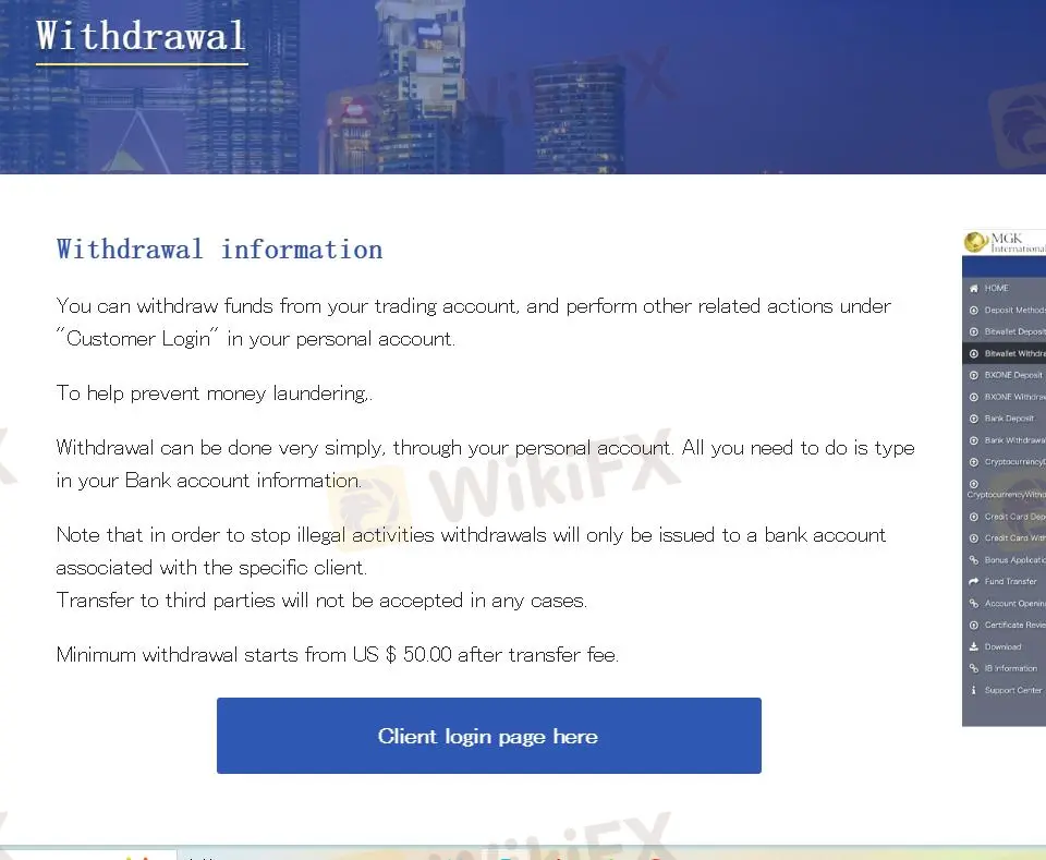 Pagdedeposito at Pagwiwithdraw
