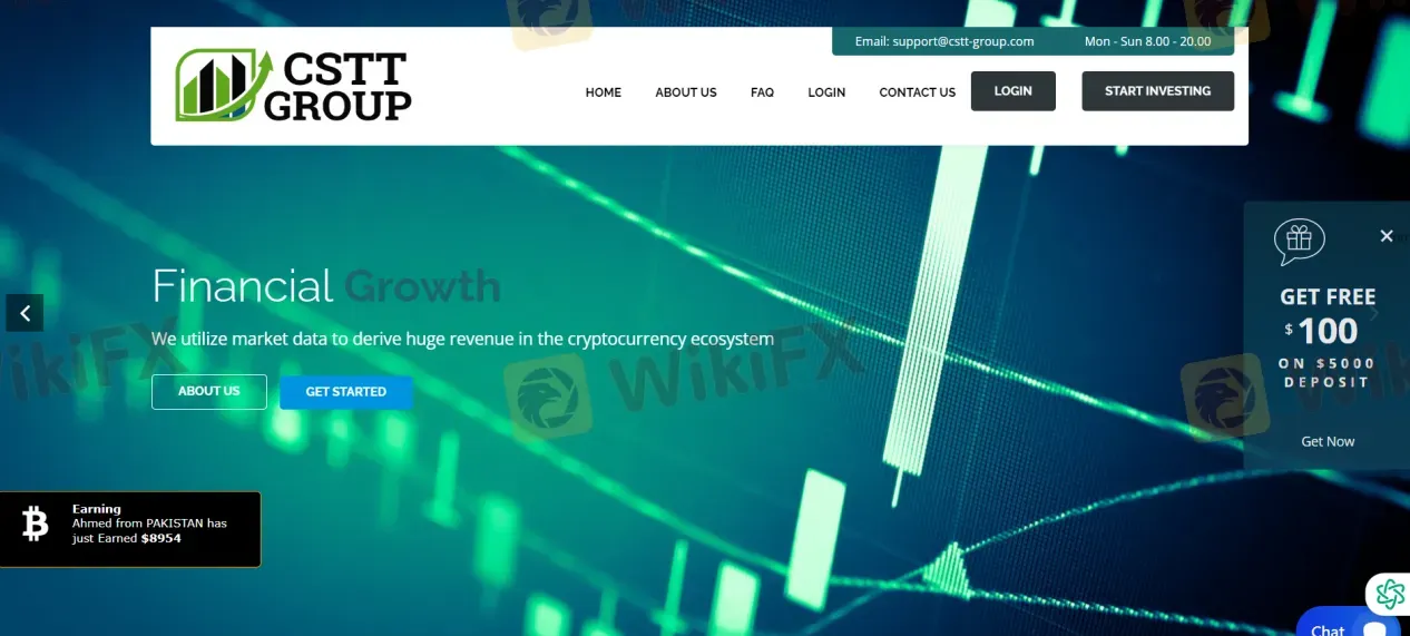 CSTT Group's homepage CSTT Group's homepage