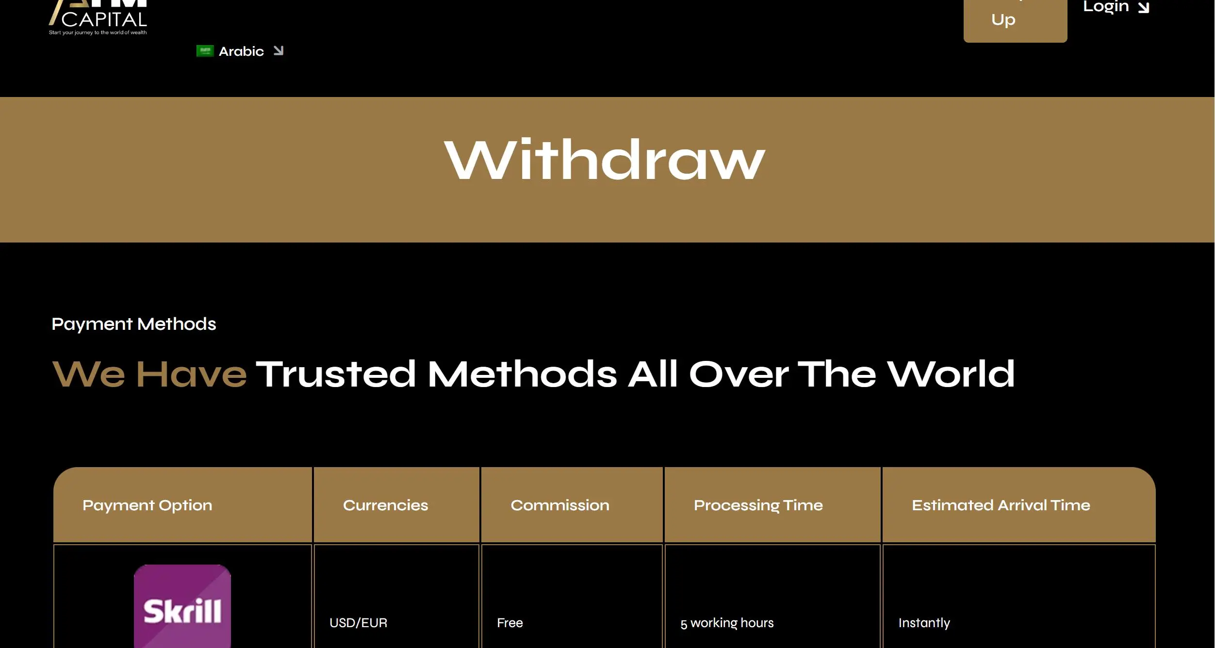 Deposit and Withdrawal 4 Deposit and Withdrawal 4