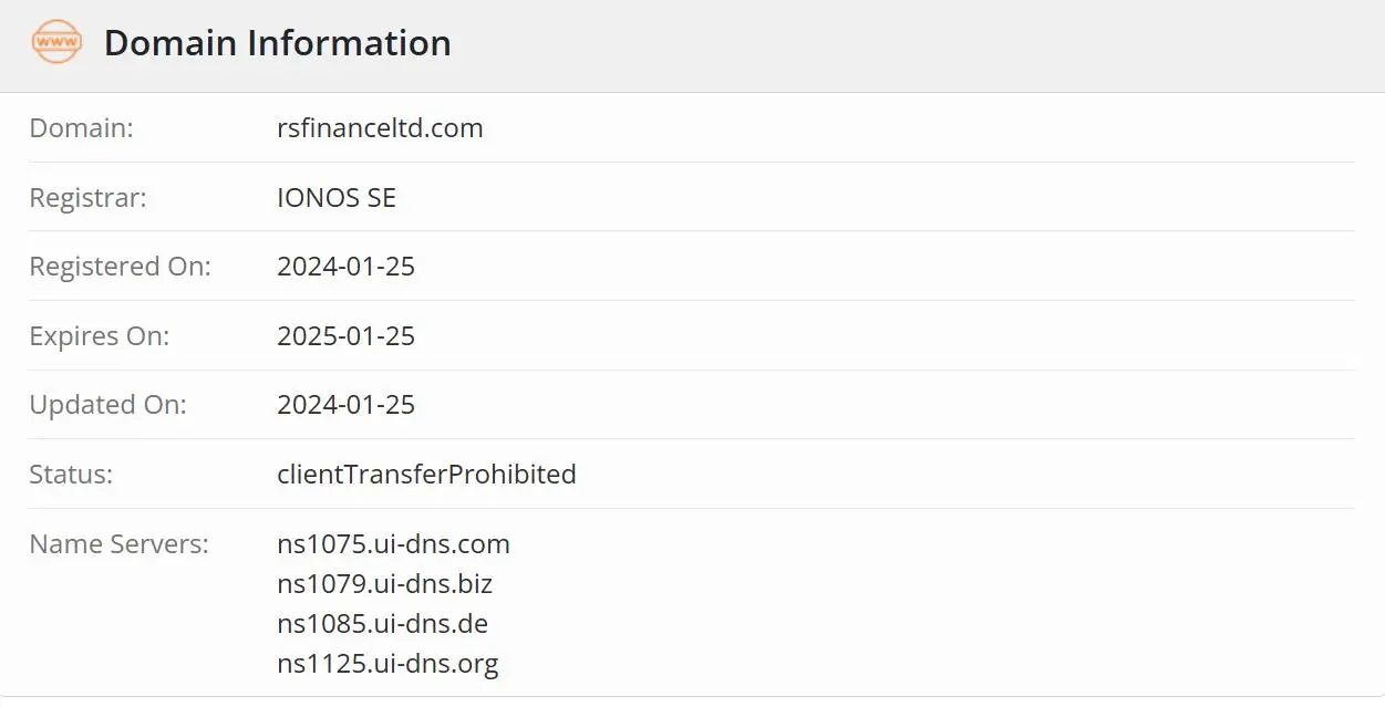 Is RS Finance Legit?