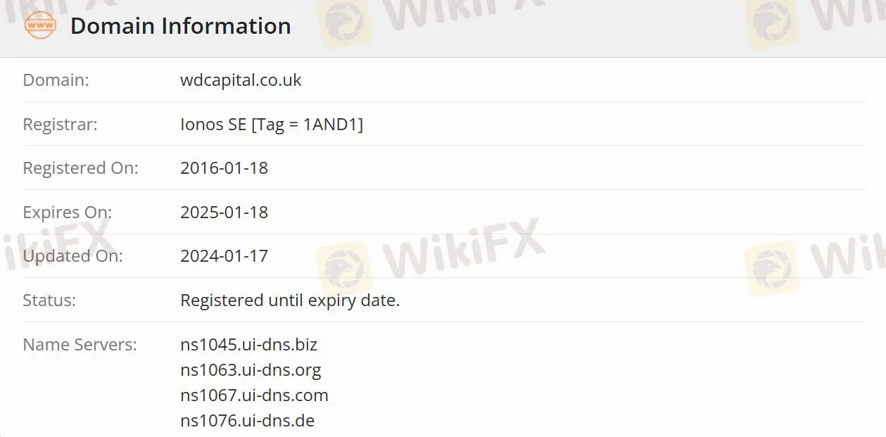 Apakah WD Capital Legal? Apakah WD Capital Legal?