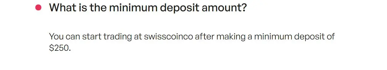 Deposit and Withdrawal