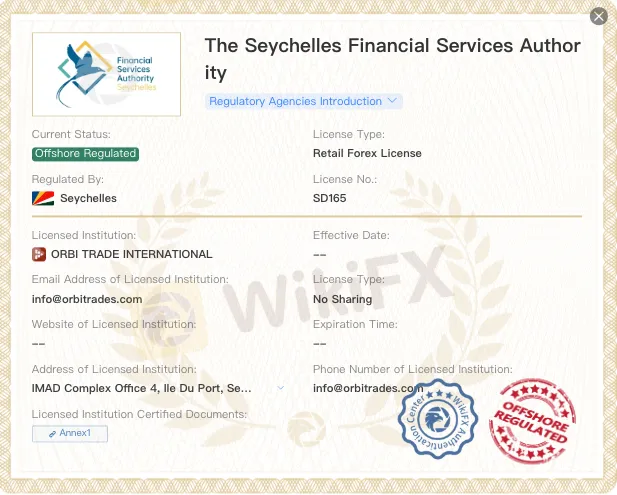 Is ORBI TRADE legit?