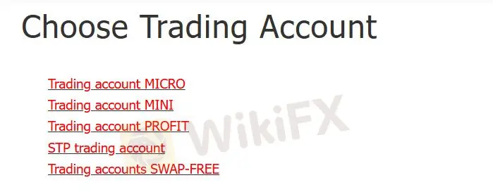 Account Types