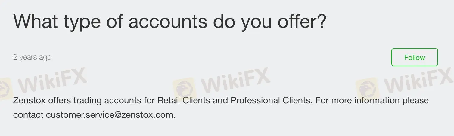 Account Types