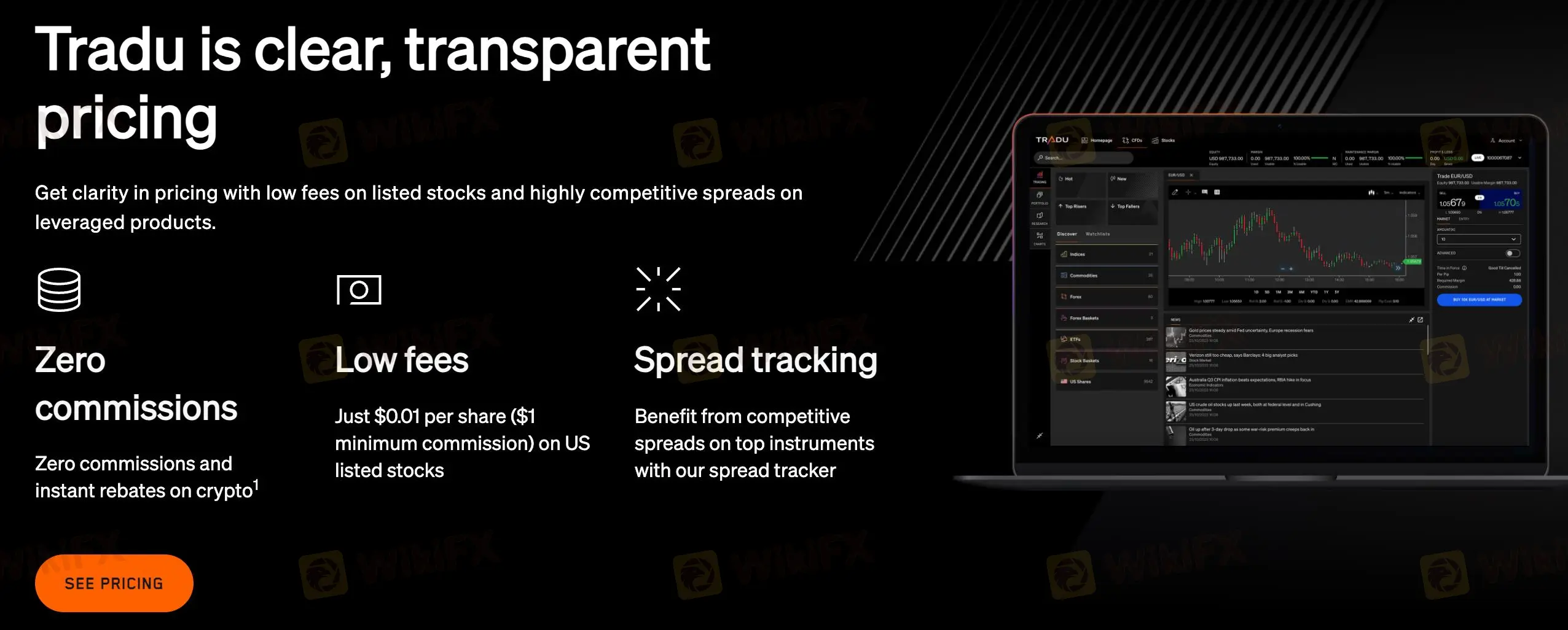 Tradu फीस Tradu फीस