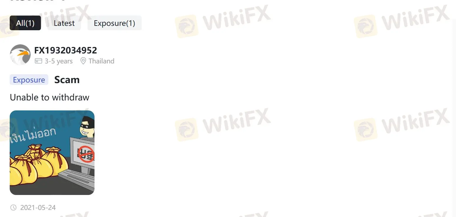 Negative SBC Reviews on WikiFX