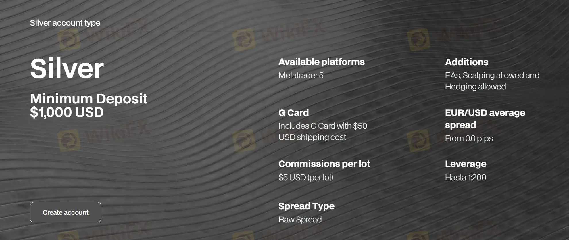 Silver account