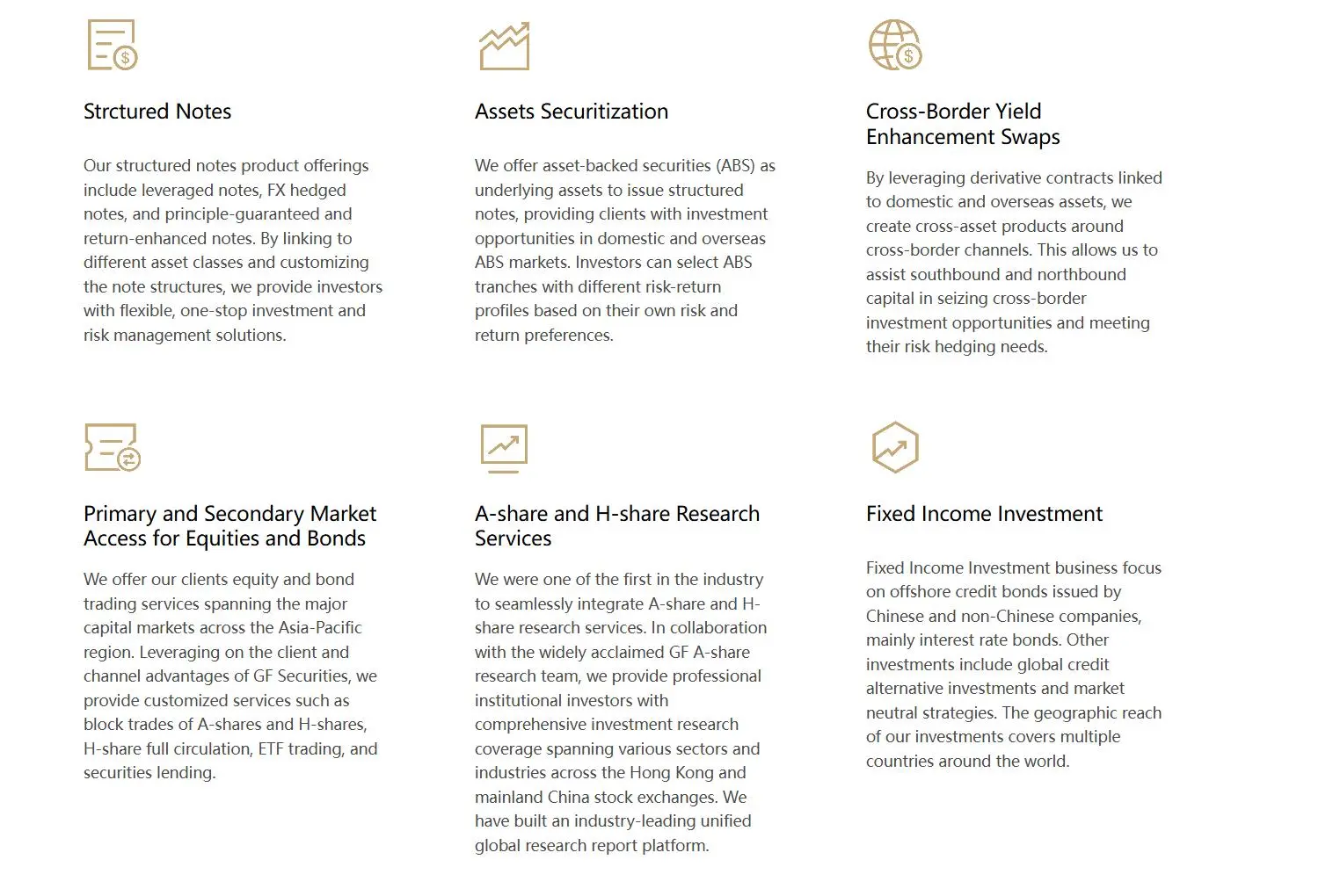 Global Securities Global Securities