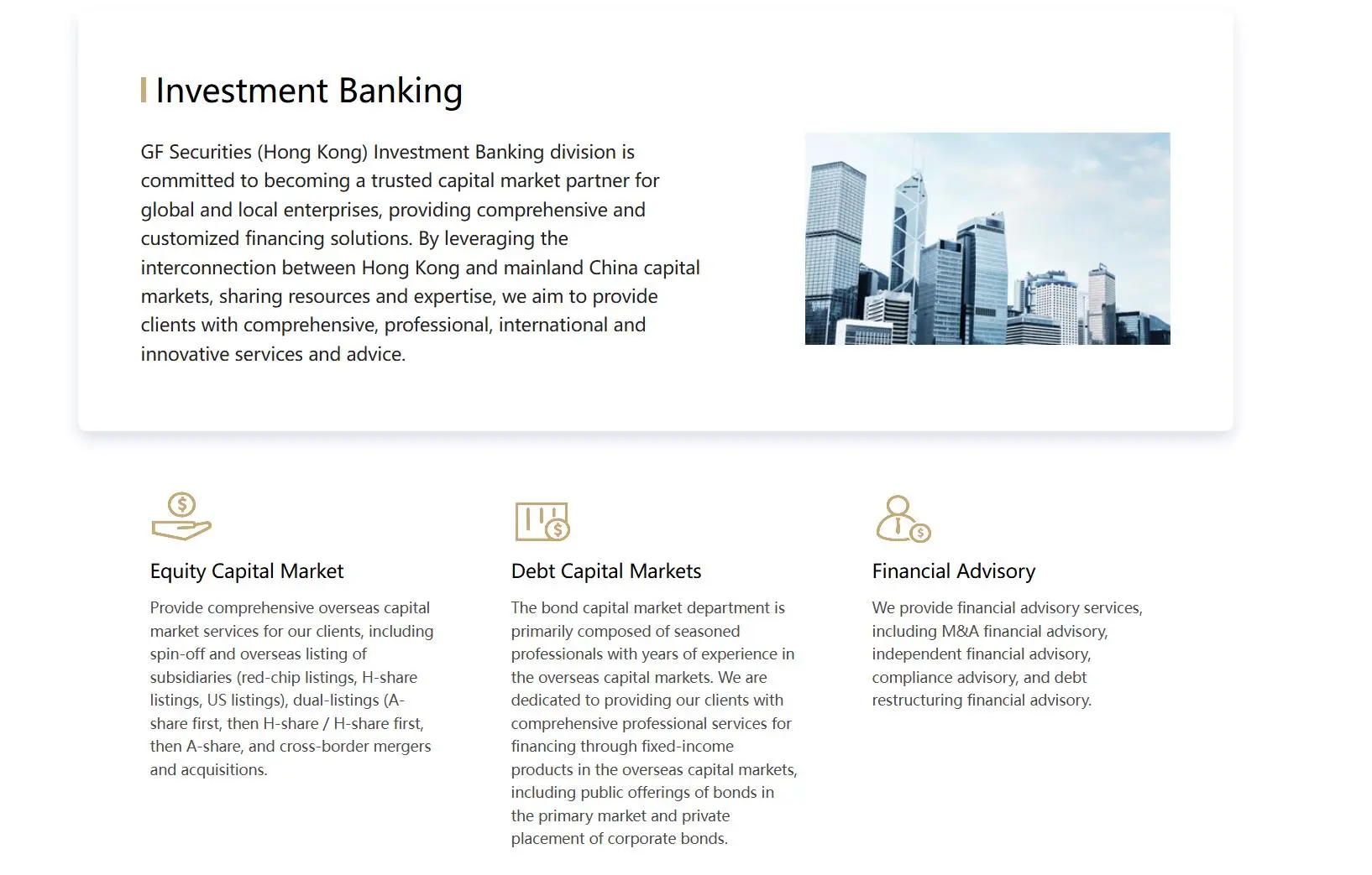 Investment Banking Investment Banking