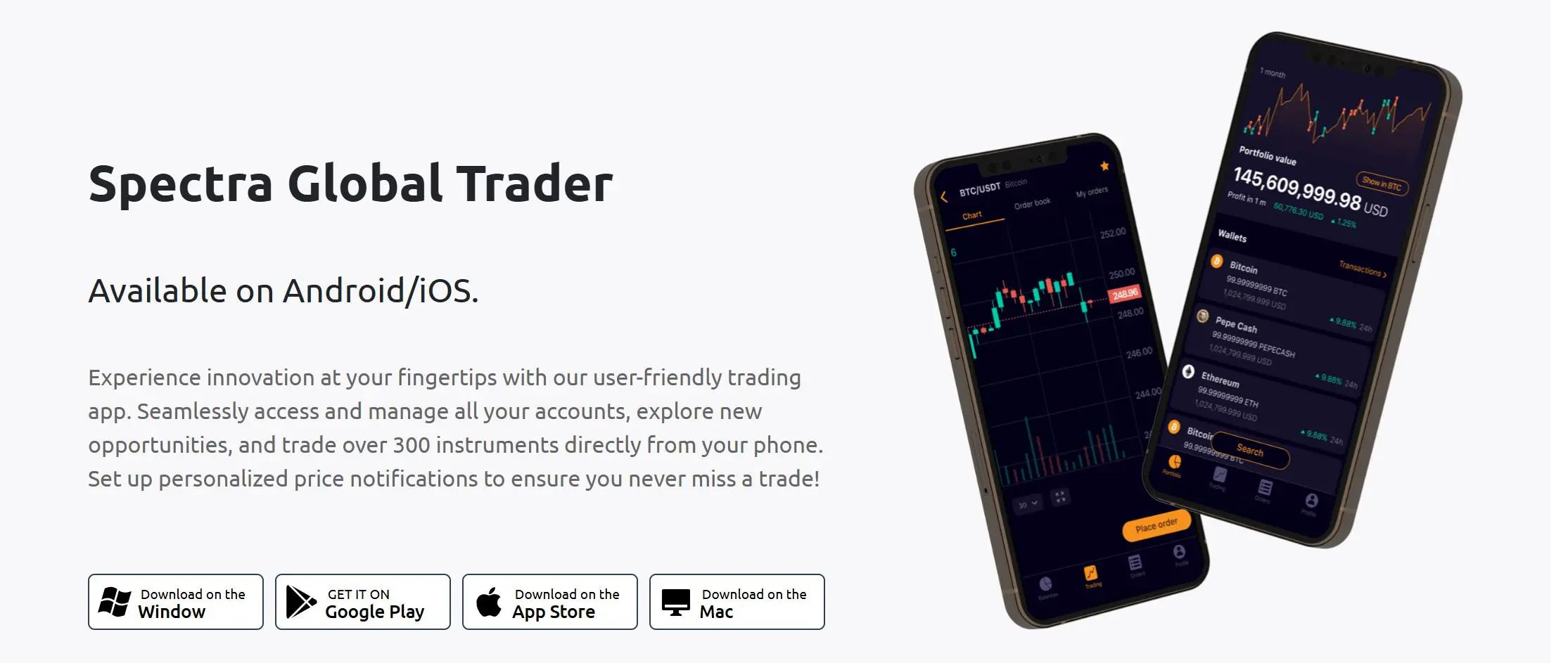 Spectra Global Trader Spectra Global Trader