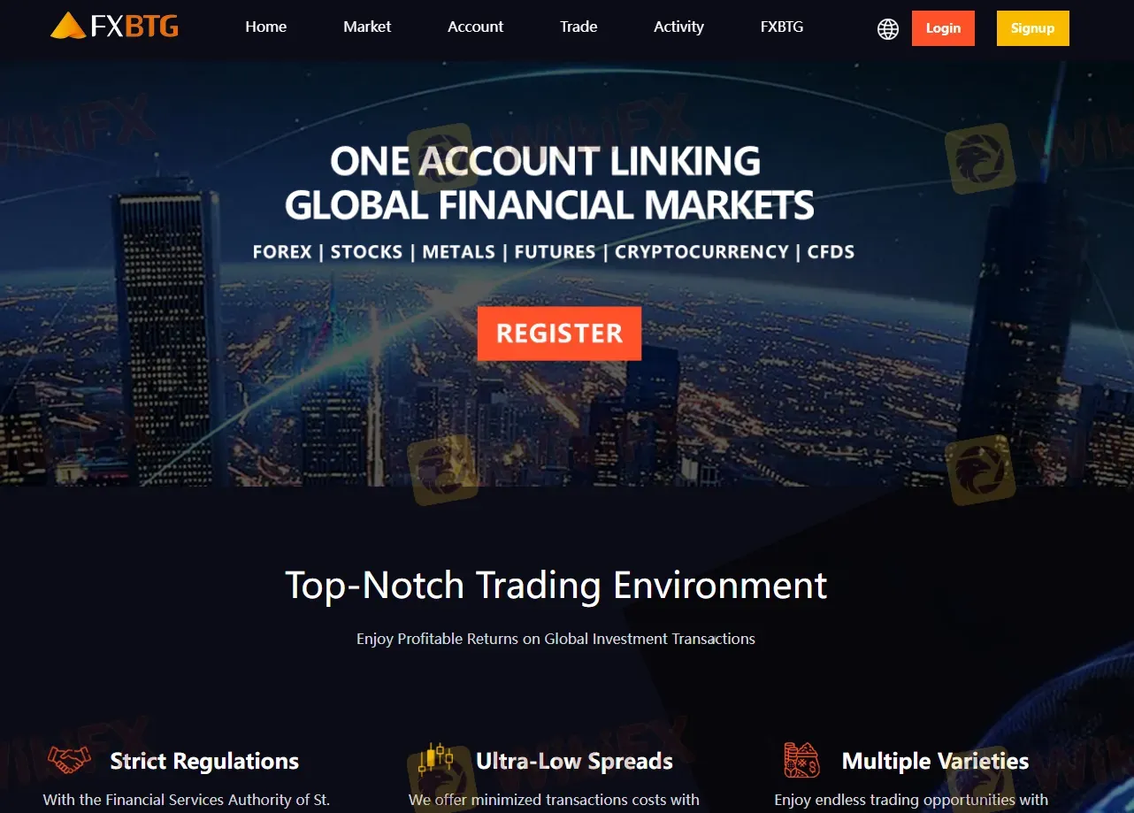 FXBTG's homepage