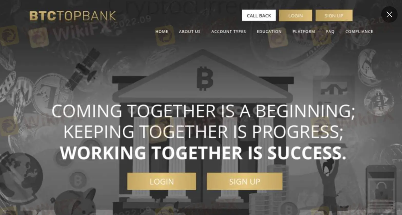 Informations sur Btctopbank