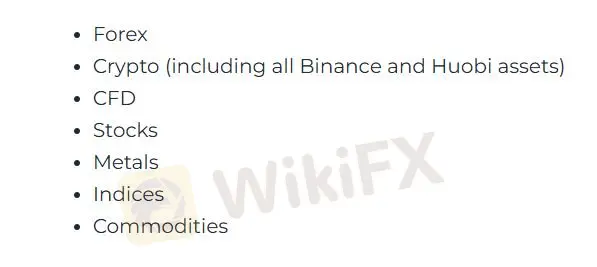 Что я могу торговать на GENESIS VISION?