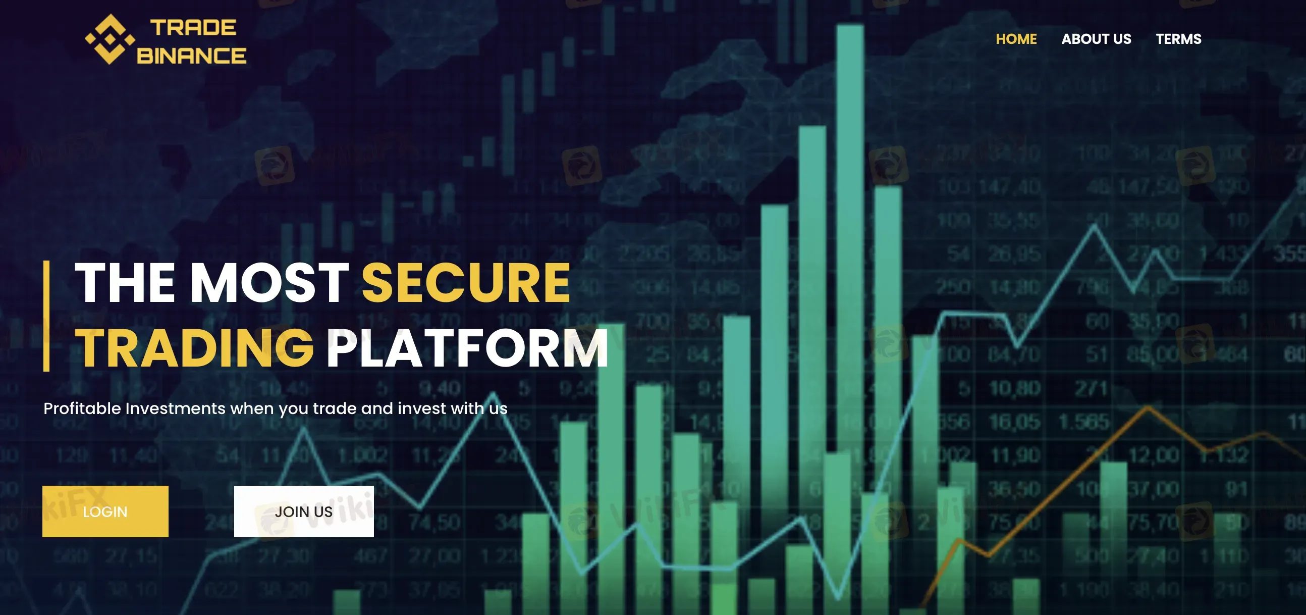 Домашняя страница TRADE BINANCE