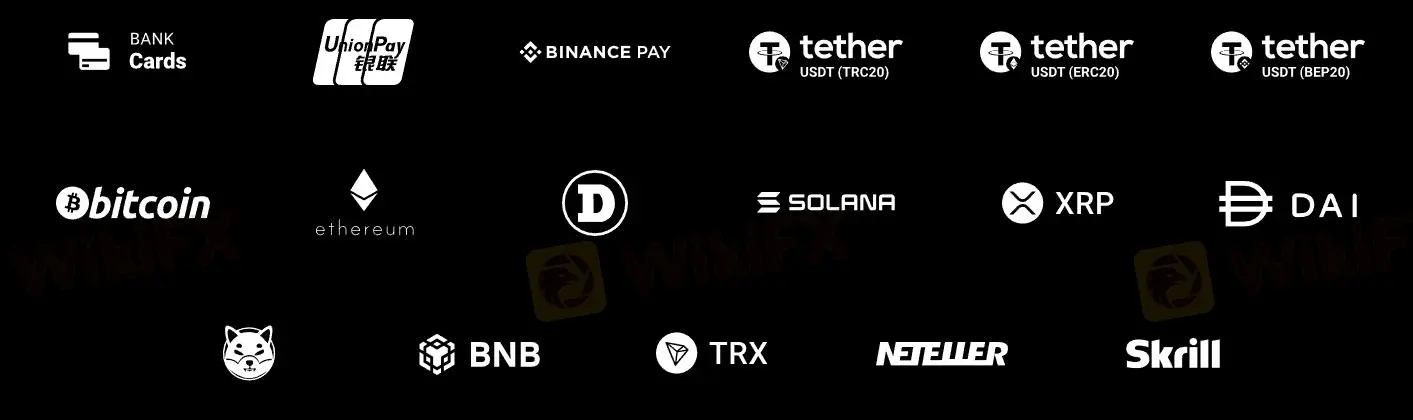 Payment icons