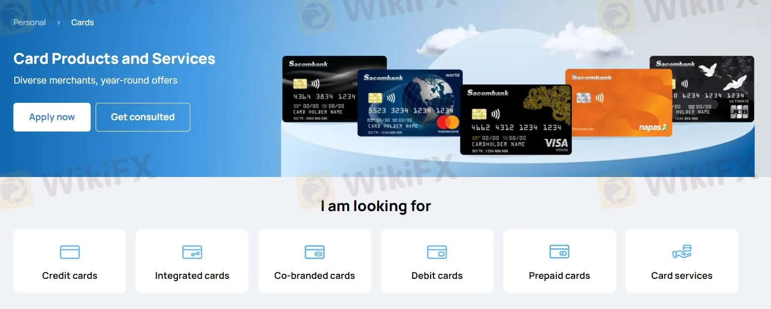 Serviços de Cartão