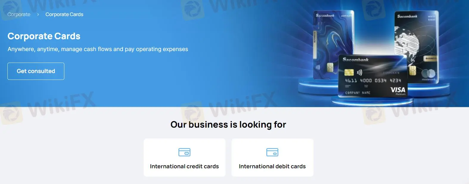 Serviços de Cartão