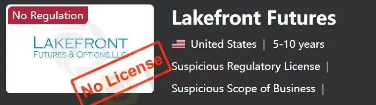 Lakefront Futures 是否合法？